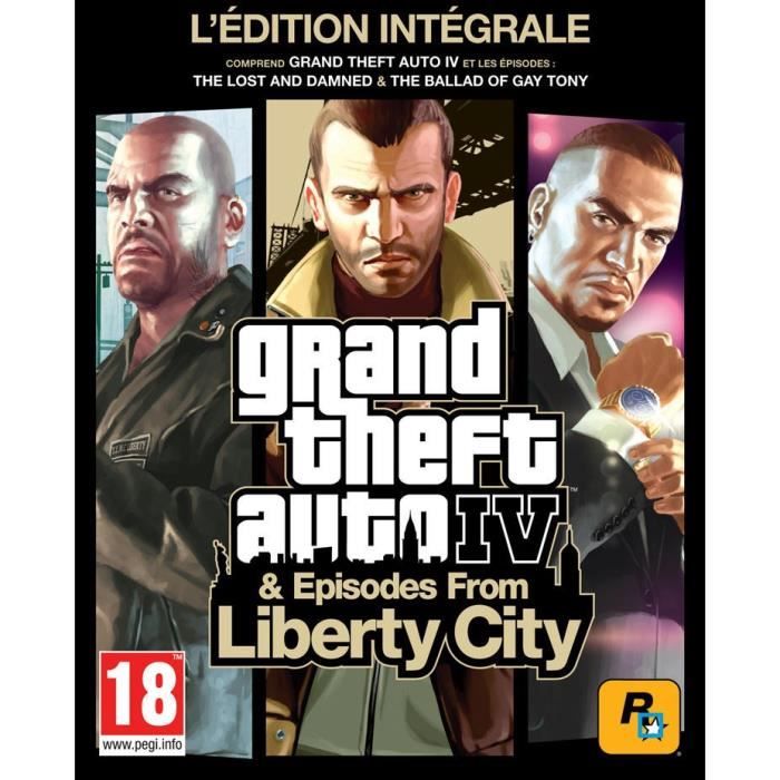 GTA IV édition intégrale - Jeu PS3