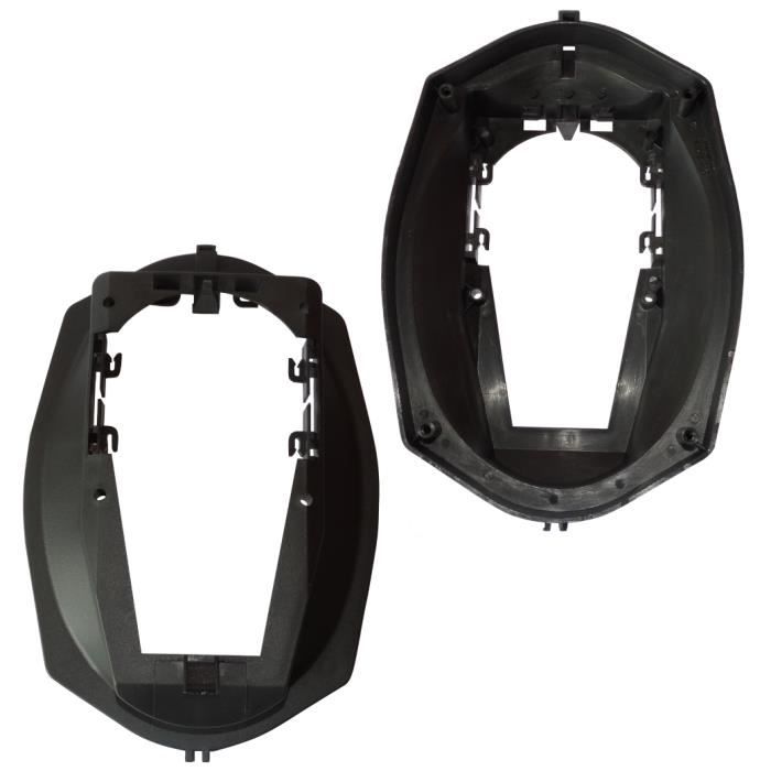 Aerzetix: 2 adaptateurs supports de haut-parleurs enceintes 6-x9- pour tablette arrière pour BMW Série 3 E36 1991-1999
