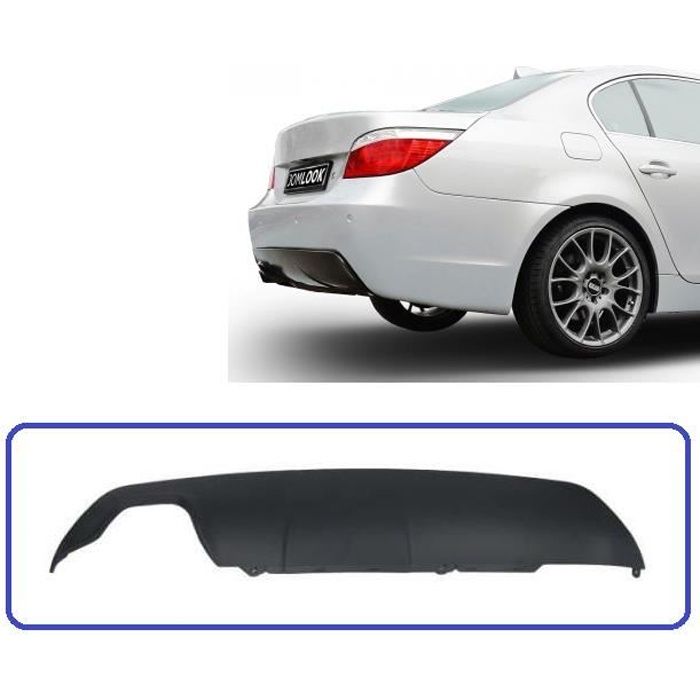 SPOILER / DIFFUSEUR DE PARECHOC ARRIERE BMW SERIE 5 E60 E61 PACK M