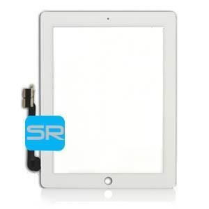 Vitre tactile iPad 3 blanc