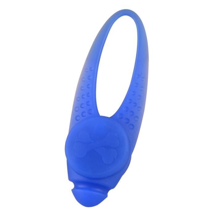 Collier lumineux pendentif pour animaux de compagnie - Nouveau colli - Modèle: Blue Pet Supplies 8x2.5cm in diameter - FYCWXQC15480