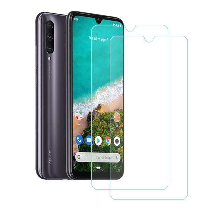 JC 2 Pack pour Xiaomi Mi A3 Protecteur écran, Verre Trempé Protection Film Screen Protector Tempered Glass (6,09-)