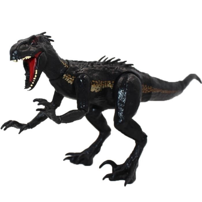 Console Éducative,15cm Indoraptor Jurassic Park World 2 dinosaures figurine mobile articulée jouets classiques pour - Type Black