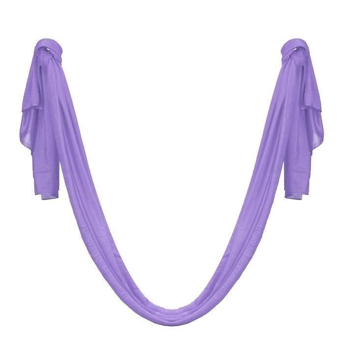 Hamac de Yoga Aérien Elastique anti-gravité Sport VIOLET Bo27863