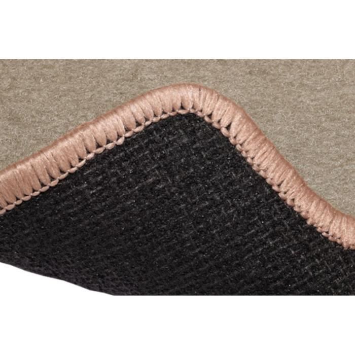 Tapis pour Renault KOLEOS 2 Sans trappes arrieres - 1 Tapis de coffre (du 06.17 au ce jour) Tapis ELEGANCE BEIGE sur mesure