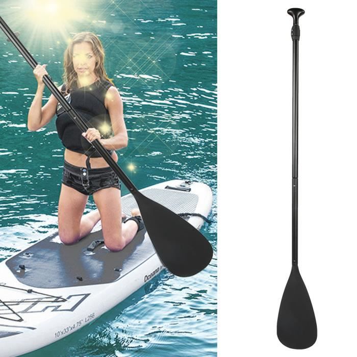 Pagaie, SUP Black Surfing Paddle, Bateau pour le surf