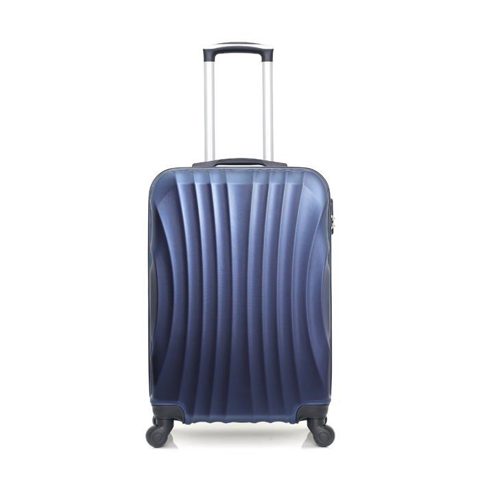 HERO – VALISE WEEK-END - ABS – 60cm – 4 roues – MOSCOU-A – MARINE