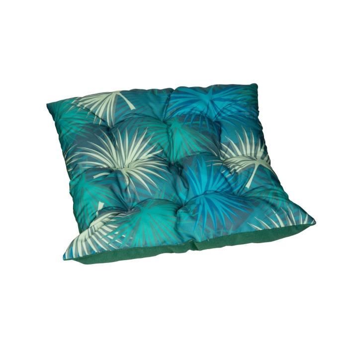 JARDIN PRIVE Assise Futon 9 Cap Amazonie - 40x40x5 cm