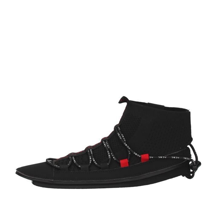 Acbc SKLA107 chaussures de tennis haute Femme NOIR