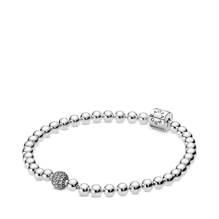 Pandora Stories 925 Sterling Zilveren Beaded Bracelet 598342CZ-17 (longueur: 17.00 cm)