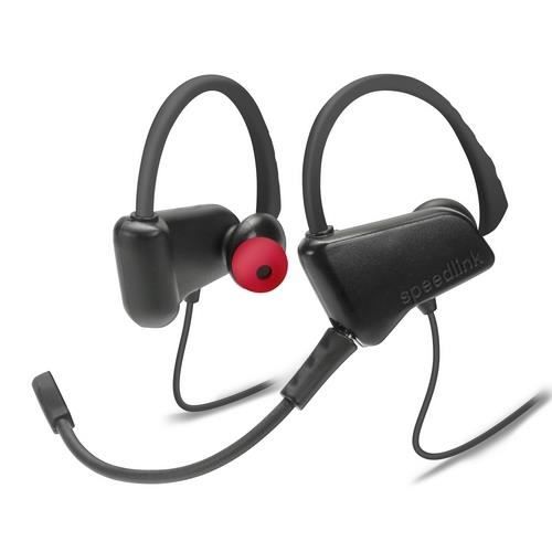 Speedlink JUZAR écouteurs gaming, noir-rouge Noir