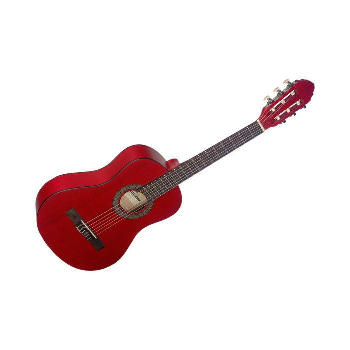 STAGG C410 M RED Guitare Classique 3-6 Ans - Rouge