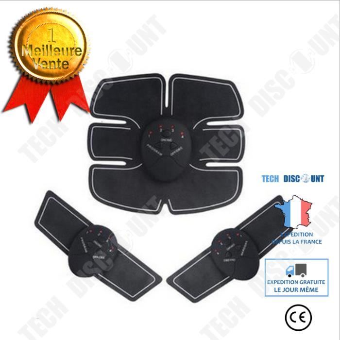 TD® Appareil de musculation abdominale Fitness intelligent EMS Machine de Massage minceur Dispositif d 'aide à la dégraissage