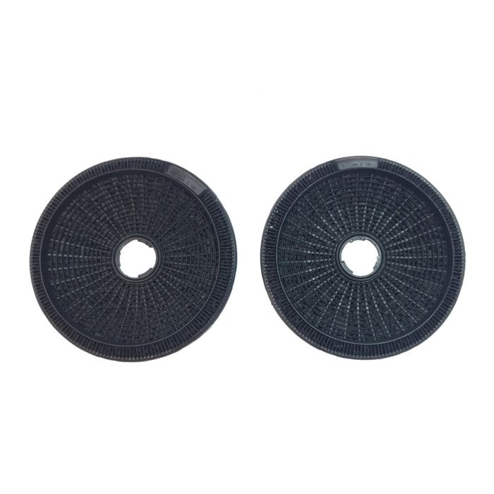 Lot de 2 filtres charbon D190 pour Hotte BOSCH, CANDY, NEFF, SIEMENS,