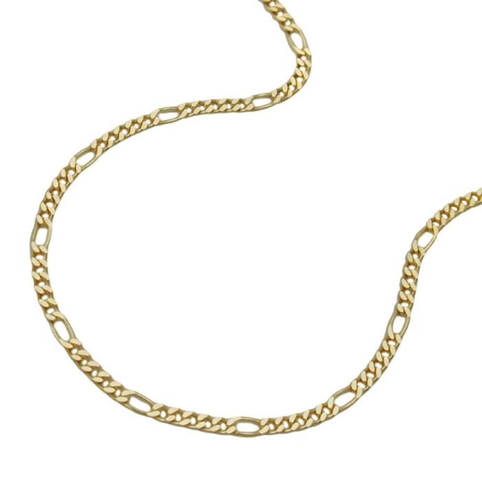 Chaîne 1.6mm Chaîne Figaro OR 9Kt 45cm