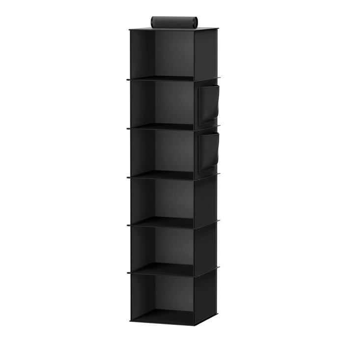 Etagère souple - YOUDENOVA - SO03602-BLK2-JP - 6 étagères - Pliable - Noir