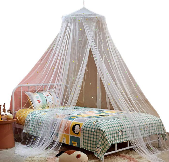 Moustiquaire Ciel De Lit, Tente De Lit Princesse Grand Moustiquaire Pour Lit Protection Contre Insectes Pour Interieur Exterieur Violet 96513438