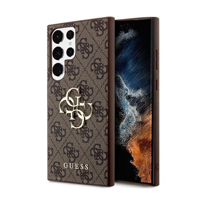 Coque de téléphone Guess S24 Ultra Texture saffiano Protection chocs - vue 4