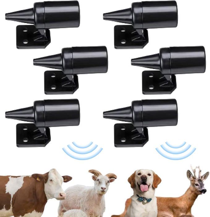 Lot 6 Sifflets Ultrasons Anti-gibier – Répulsif Efficace Pour Voiture Sangliers Et Animaux Sauvages 97081451