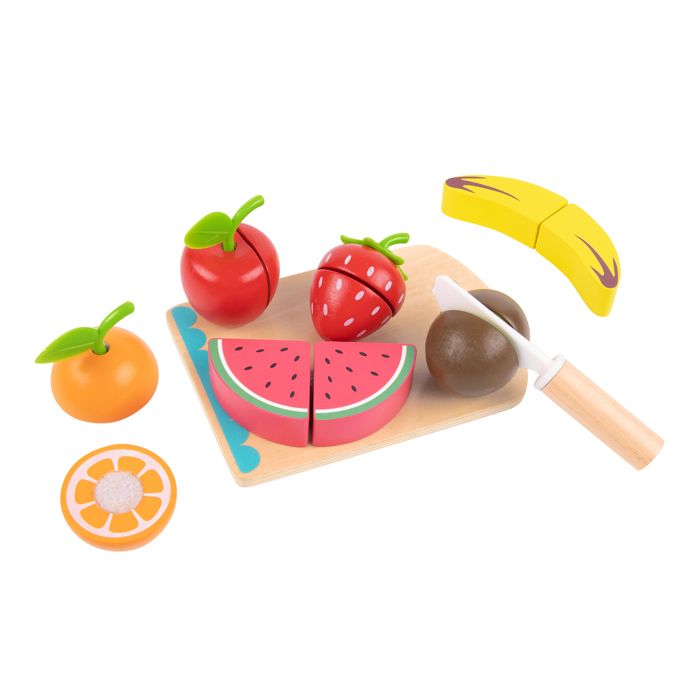 Jouet de Cuisine en Bois pour Tout-Petits, Découpe Magnétique de Fruits et Légumes, Ensemble Montessori Éducatif pour Enfants, Légumes-A