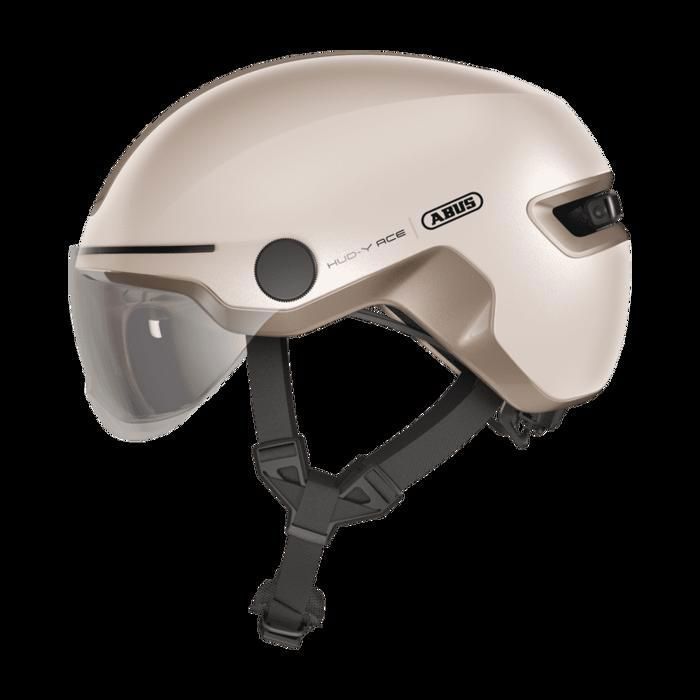 Casque vélo urbain - ABUS - HUD-Y ACE - Lampe LED grand angle 4 modes rechargeable - Visière & Zoom Ace Urban - ActiCage Casque vélo urbain - ABUS - HUD-Y ACE - Lampe LED grand angle 4 modes rechargeable - Visière & Zoom Ace Urban - ActiCage