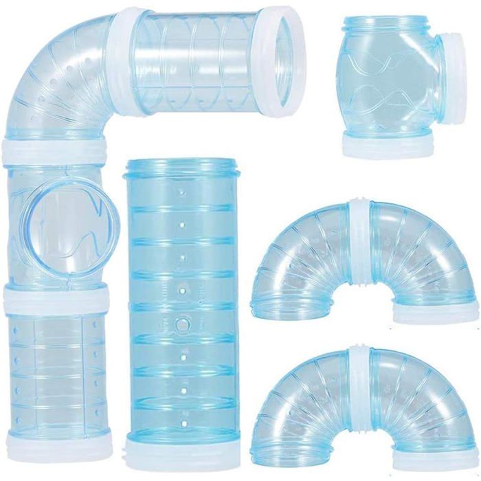 Meilleurs prix pour Tunnels de Hamster Hamster Externe Bricolage Tunnel Tube Exercice Cage Accessoires Bricolage Hamster Tunnel pour Hamster Souris et