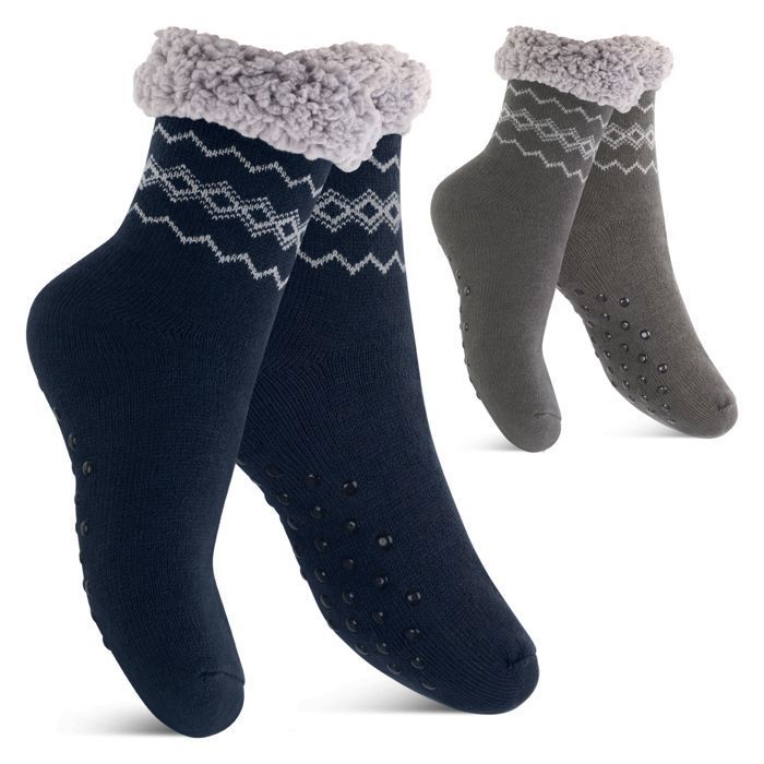 Chaussettes Randonnée Laine 1 Paire De Chaussettes De Randonnée Homme 100% Laine - Épaisses Et Chaudes Pour L'hiver Chaussettes Sock Snob