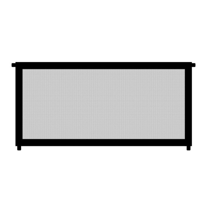 Meilleurs prix pour Barrière de sécurité - JORMFTTE - Rétractable - Tissu maillé - Noir - Pour chien