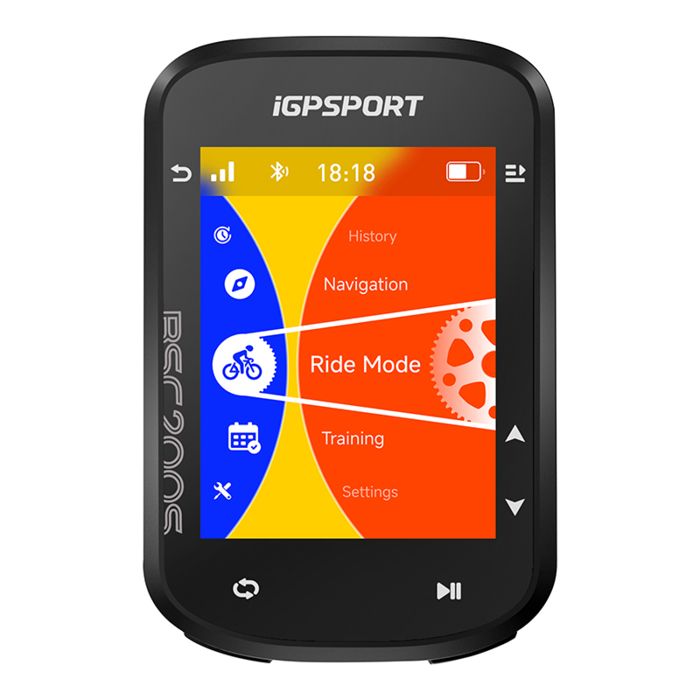 GPS - Compteur vélo - IGPSPORT - BSC200S - Écran tactile 24 transflectif - Jusquà 25 h autonomie - ANT+/BLE multi-constellations
