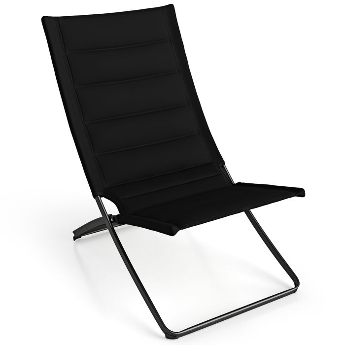 Lot de 2 Chaises de Jardin Pliantes COSTWAY Dossiers et Sièges Rembourrés Charge 150 kg Portable pour Plage Camping Pêche Noir Lot de 2 Chaises de Jardin Pliantes COSTWAY Dossiers et Sièges Rembourrés Charge 150 kg Portable pour Plage Camping Pêche Noir