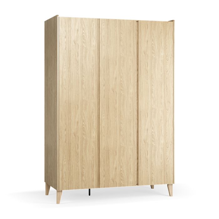 Armoire 3 portes Vox - Muve - 204 x 139 x 60cm - Bois Armoire 3 portes Vox - Muve - 204 x 139 x 60cm - Bois