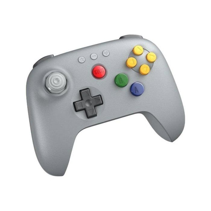 Mando inalámbrico 8BitDo 64 Bluetooth clásico vibración Switch Analogue 3D