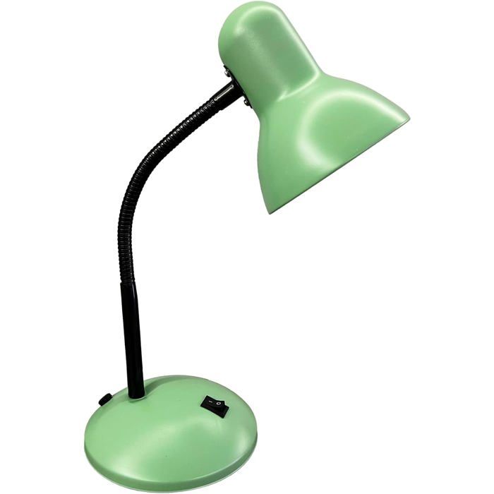 Lampe de Bureau Orientable Conception Portable pour Atelier ou Chevet Design Élégant en Vert E27 Ampoule Non Incluse (VERT)