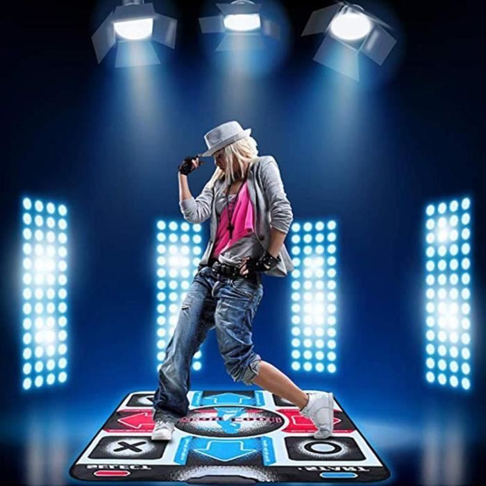 Tapis De Danse PC USB - 93x83 Cm - Antidérapant, Compatible Windows - Pour Jeux De Danse Type Arcade
