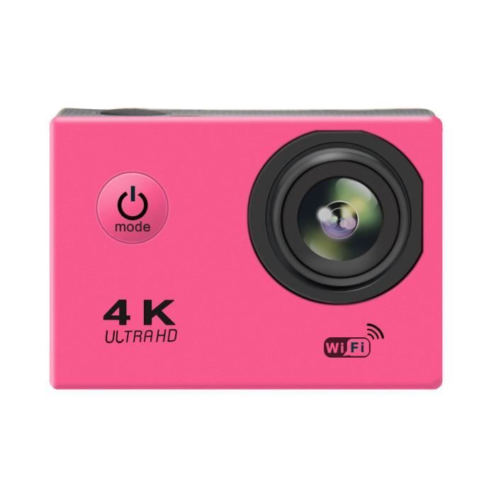 Rose-Sj400-Caméra d'action 4K, casque de vélo professionnel, mini ...