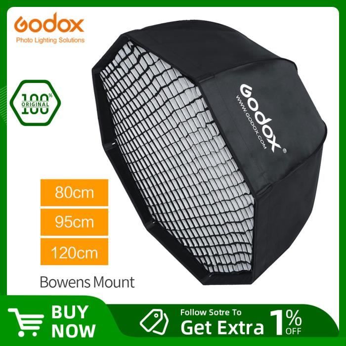 Godox – grille originale en nid d'abeille pour boîte à lumière parabolique profonde hexagonale carrée octogonale pour 30x40 50x70 55 60 65 22x90CM  44