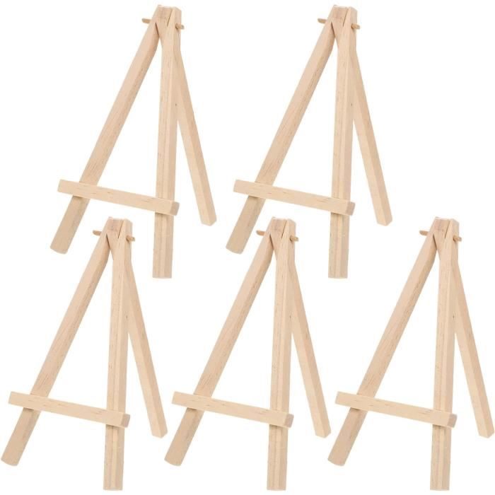 TOYANDONA Support Domino en Bois Réutilisable 6 Pièces Porte-Cartes De Jeu pour Dominos Et Mahjong Plateau D'Affichage Multifonction pour Jeux De Société Et Artisanat
