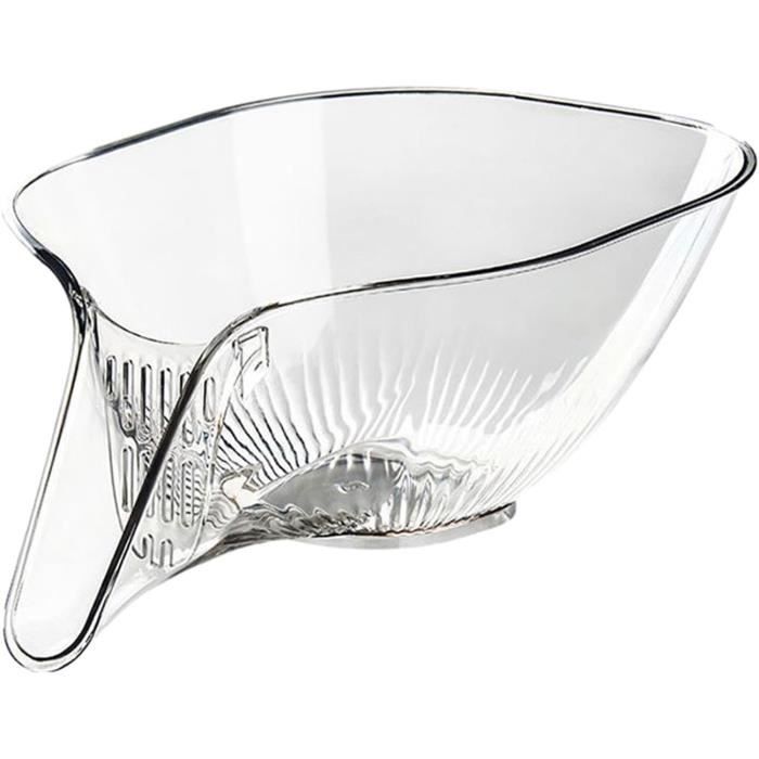 Panier à Lavage De Légumes Tournant - Égouttoir Escargot - Pour Salade, Fraises, Tomates - Pratique Cuisine Et Pique-nique - 6