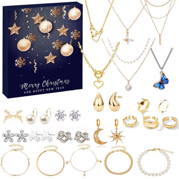 Calendrier De L’Avent Rainbow High 2024 – Bracelet + 23 Charms Métal – Officiel