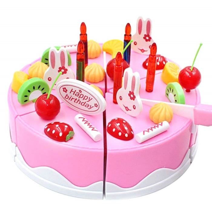 75 Pcs Set Modeles De Gateau Emulational Jouet Pour Vitrine En Plastique Cuisine Gateau D Anniversaire Jouet Cadeau Pour Enfants En Cdiscount Jeux Jouets