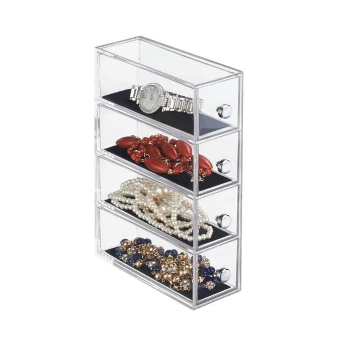 IDesign Cestino Magnetico Piccolo | Organizer Trasparente Per Detersivo | Contenitore Da Appendere