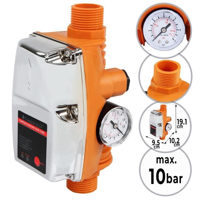 Pressostat Automatique Pour Pompe à Eau - Contrôle De Pression - Neuf Sous Emballage
