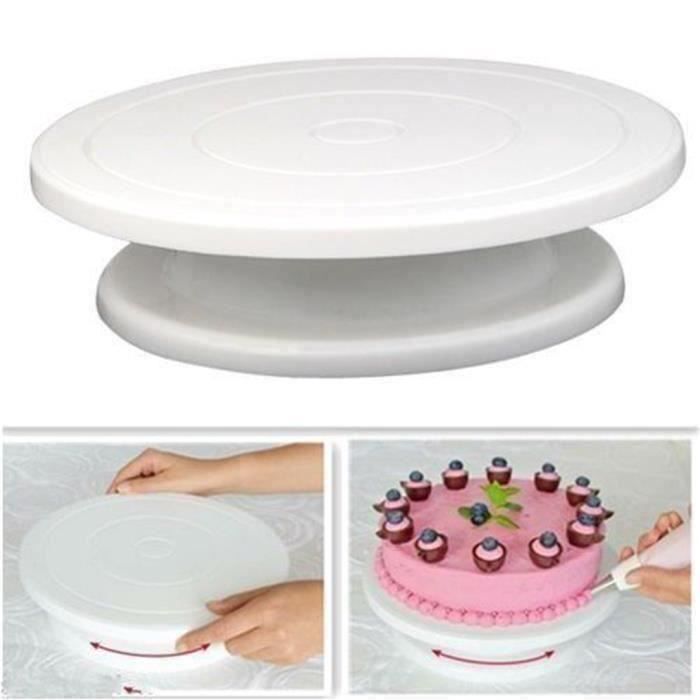 28cm Plateau Plaque Gateau Tournant Presentoir Support Cuisiniere Decoration T059c3 Achat Vente Presentoir A Pop Cake Cdiscount