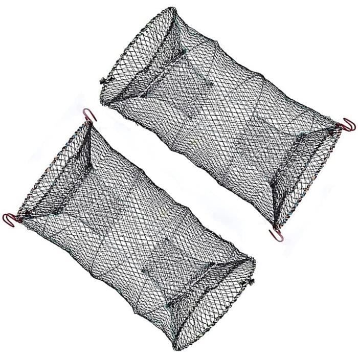 Ecoticfate Panier à Poisson piège, pêche Portable Pliable en Filet
