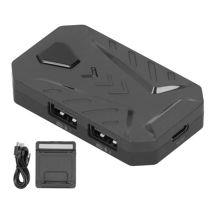 ESTINK convertisseur souris clavier Bluetooth Adaptateur de convertisseur  de souris de clavier de jeu Accessoire de jeu mobile pour