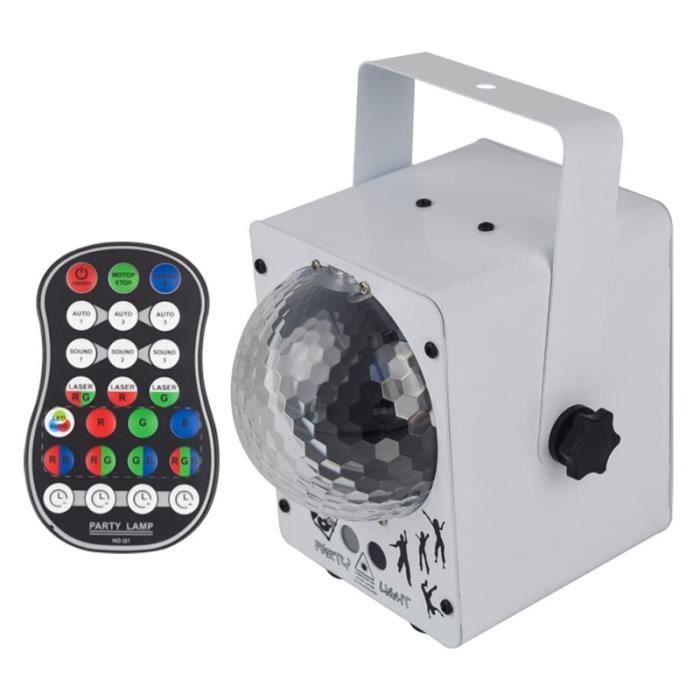 Module Laser RGB 8W Pour Scène - Lumière Blanche, Contrôle Analogique, DC12V - Neuf