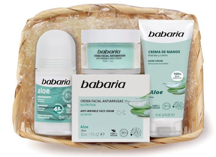 Le coffret contient: - Babaria Crme Aloe Vera 50ml - Babaria Aloe Vera  Dodorant 75ml - Babaria Aloe Vera Crme Pour Les - Cdiscount Au quotidien