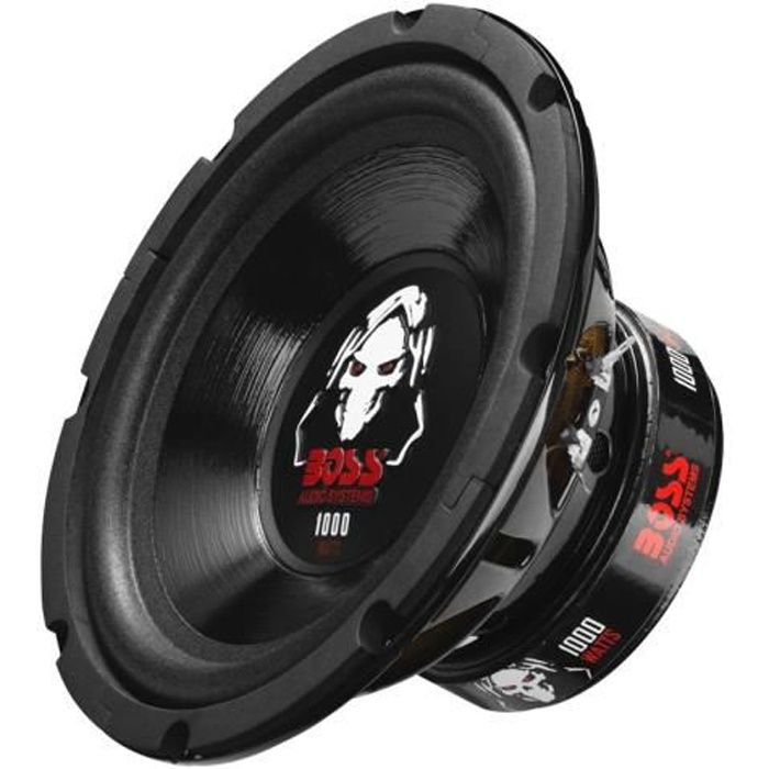 Caisson double subwoofer voiture - Cdiscount