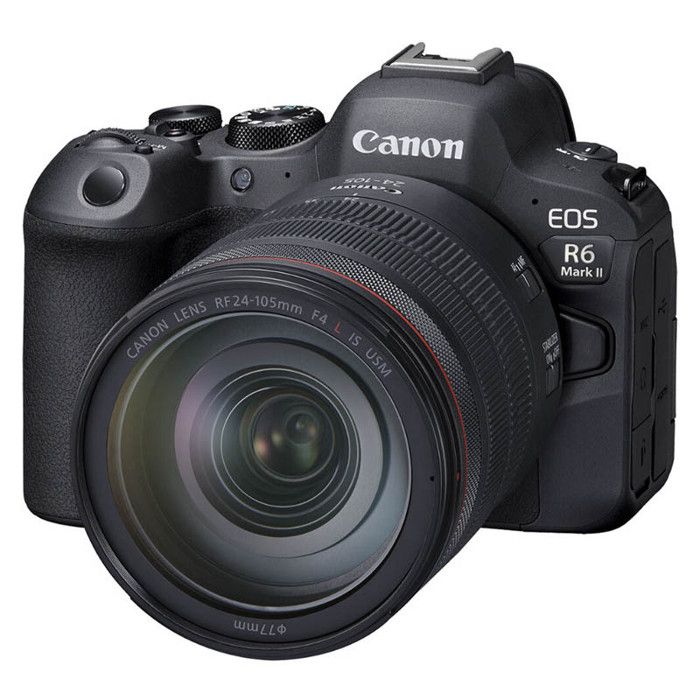 Hybride Canon appareil photo hybride eos r6 mark II + rf 24-105mm f/4l is usm