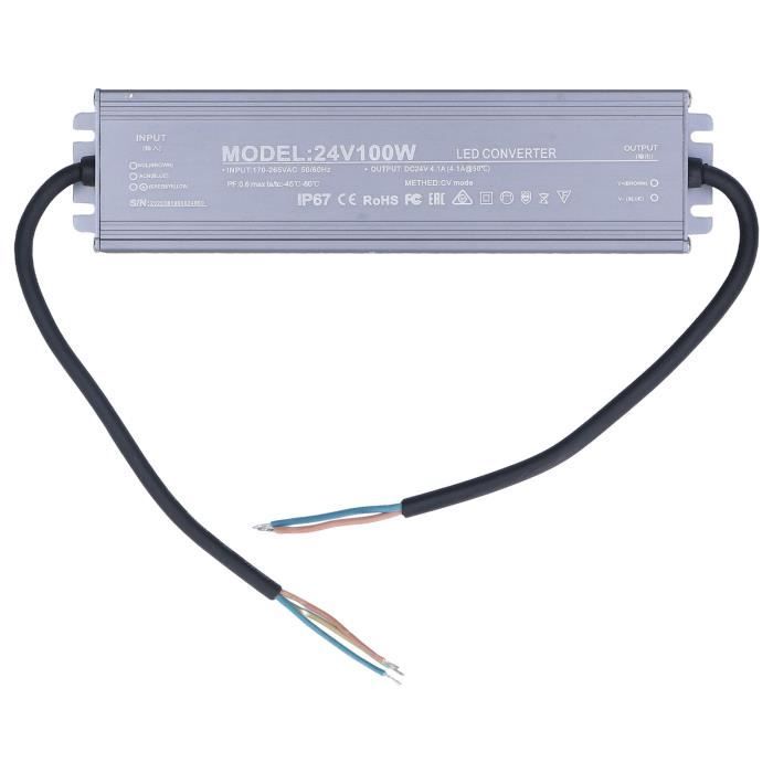 YUANGANG Pilote LED, IP66 étanche à l'eau 10W-60W 300-1800MA Transformateur LED pour projecteur d'alimentation